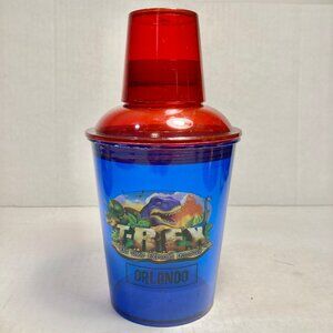 T-Rex Orlando Restaurant Margarita Cocktail Shaker Souvenir Cup Shot Glass Promo